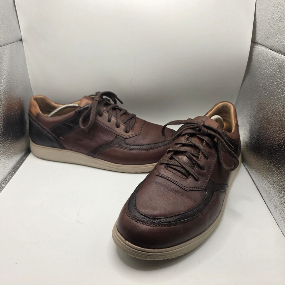 Samuel Hubbard Hubbard Fast Brown Leather Walking Shoes Mens 11 W M2146-113